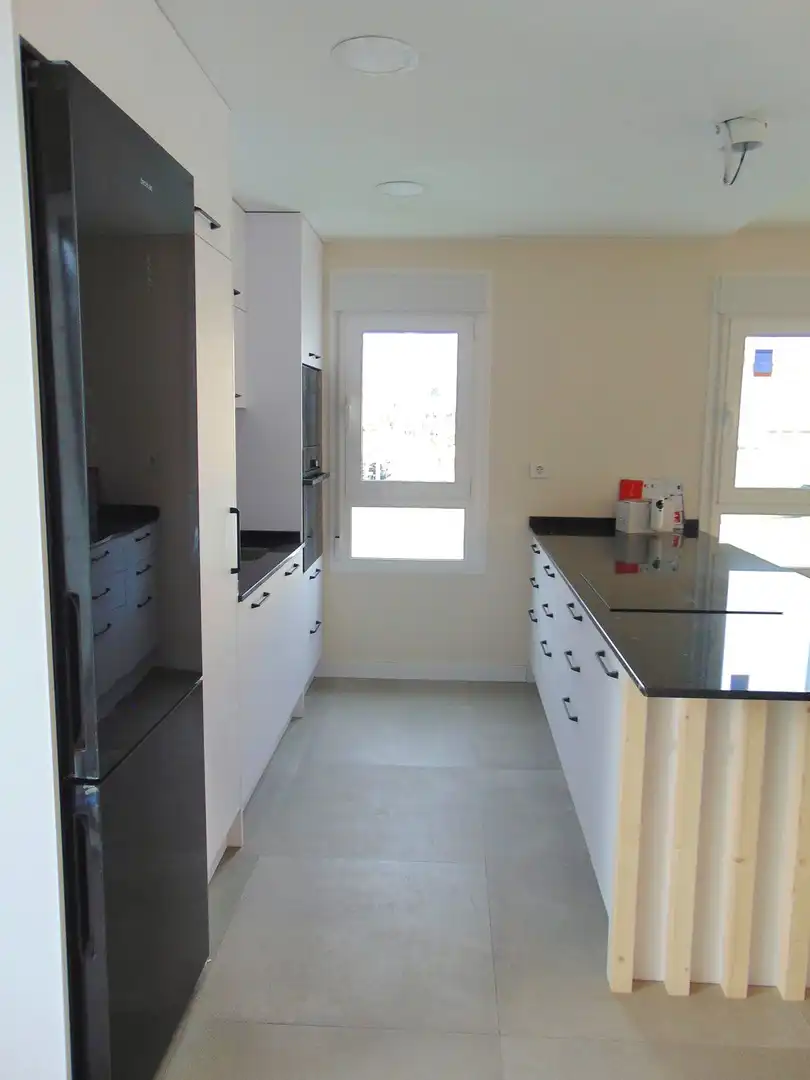 Cocina de Casa adosada en venta en San Pedro del Pinatar con Aire acondicionado, Calefacción y Jardín privado