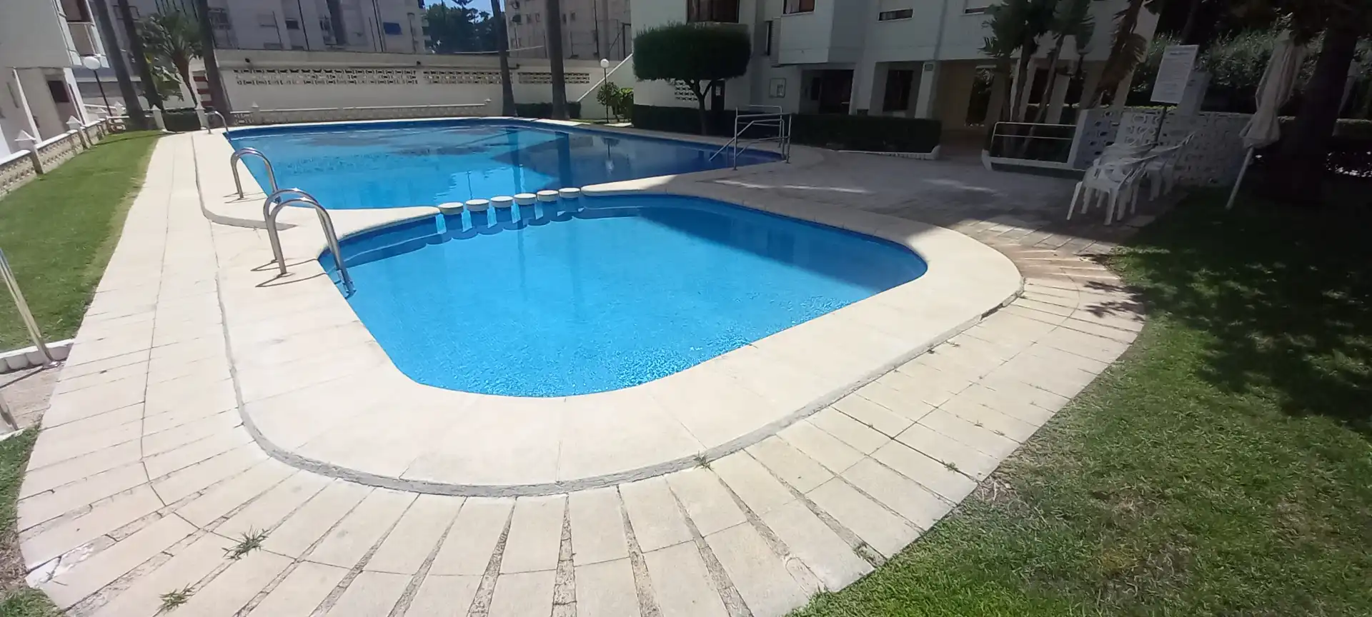Swimming pool of Apartments for rent in Gandia  with Air Conditioner, Heating and Terrace