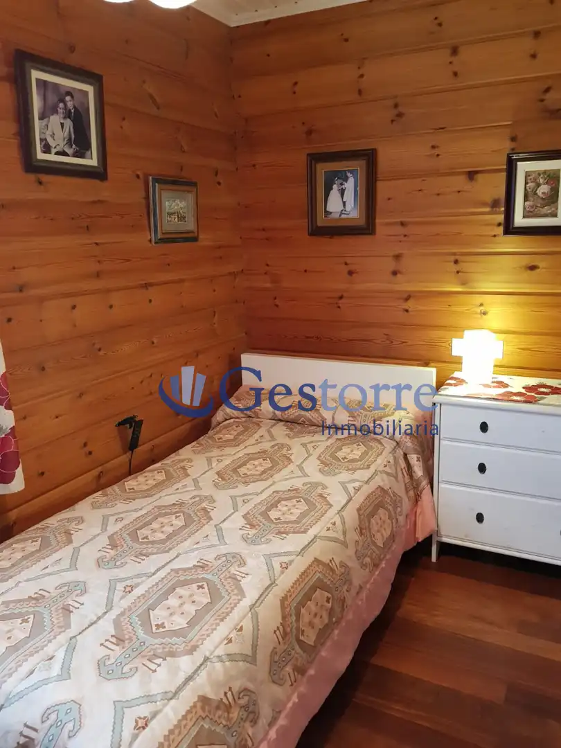 Bedroom of Houses for sale in Gijón   with Heating, Private garden and Terrace