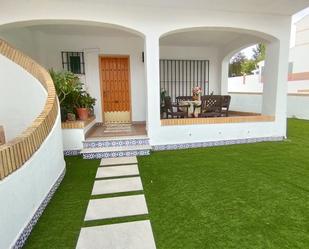 Terrace of Single-family semi-detached to rent in Aljaraque  with Air Conditioner, Heating and Private garden