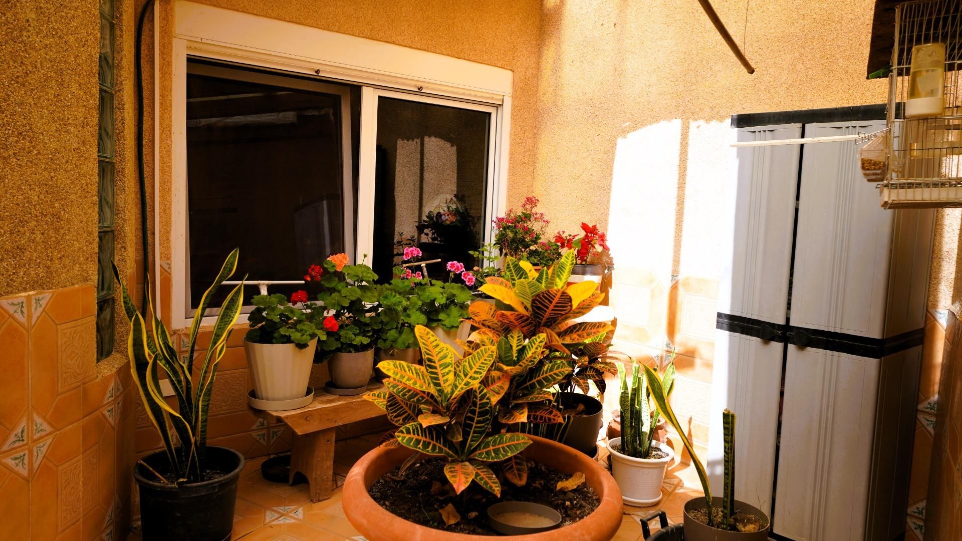 Balcony of House or chalet for sale in Santa Lucía de Tirajana  with Air Conditioner and Terrace