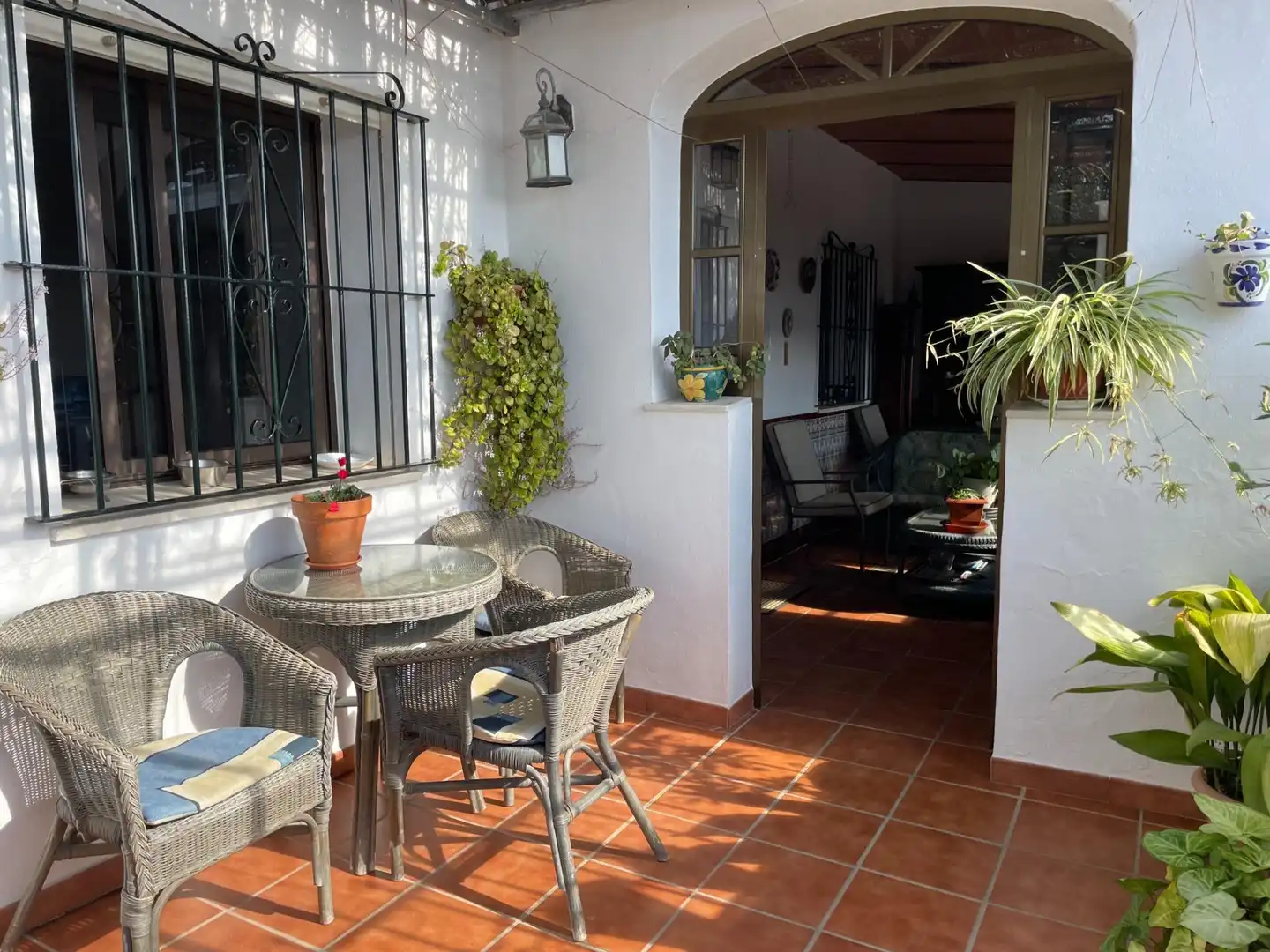 Terrassa de Finca rústica en venda en Tarifa amb Aire condicionat, Calefacció i Jardí privat