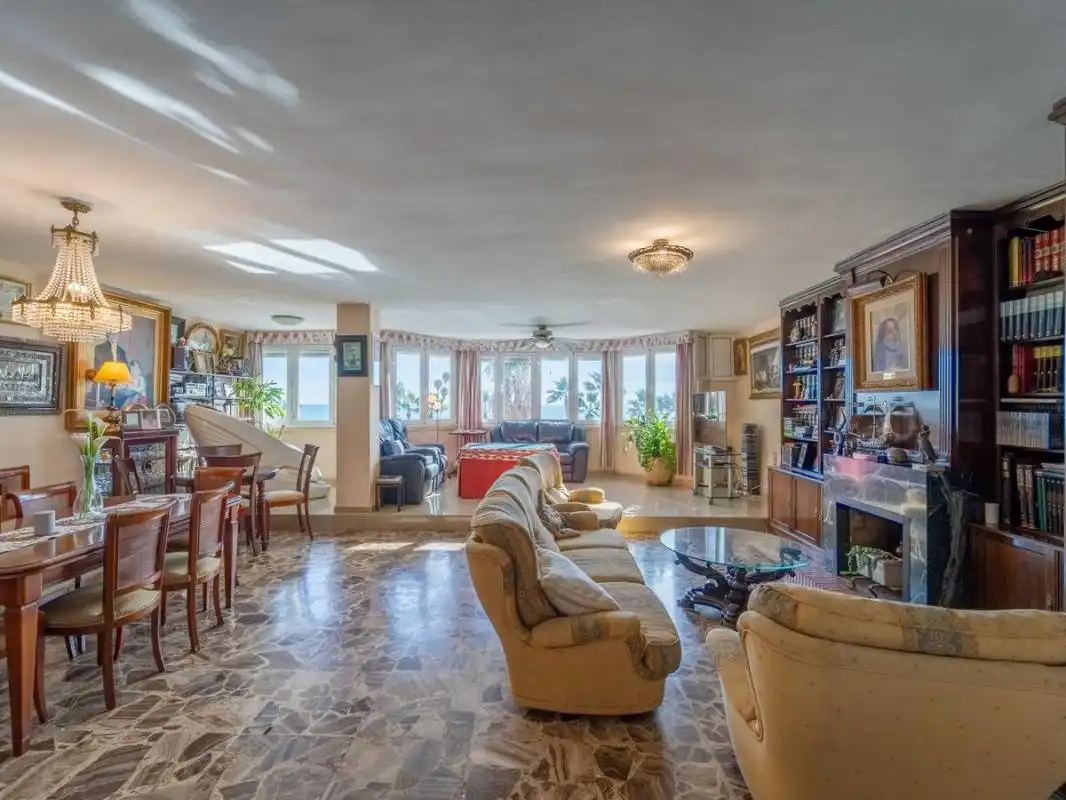 Sala de estar de Piso en venta en Málaga con Aire acondicionado, Calefacción y Amueblado