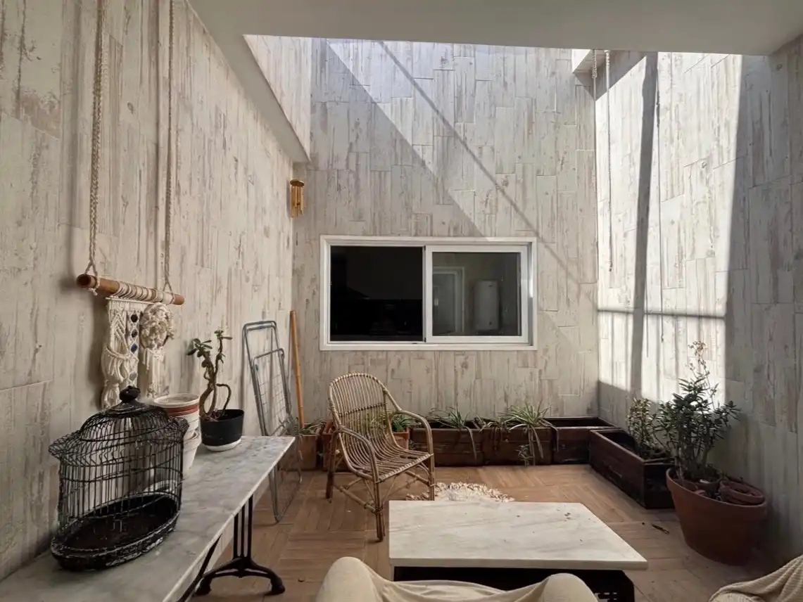 Living room of Houses for sale in Sabadell  with Air Conditioner, Terrace and Balcony