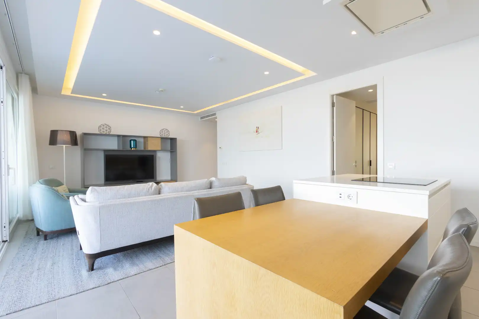 Sala de estar de Piso en venta en Adeje con Aire acondicionado, Terraza y Trastero