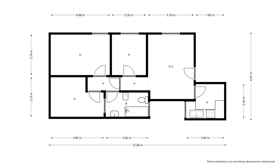 Flat for sale in Sabadell