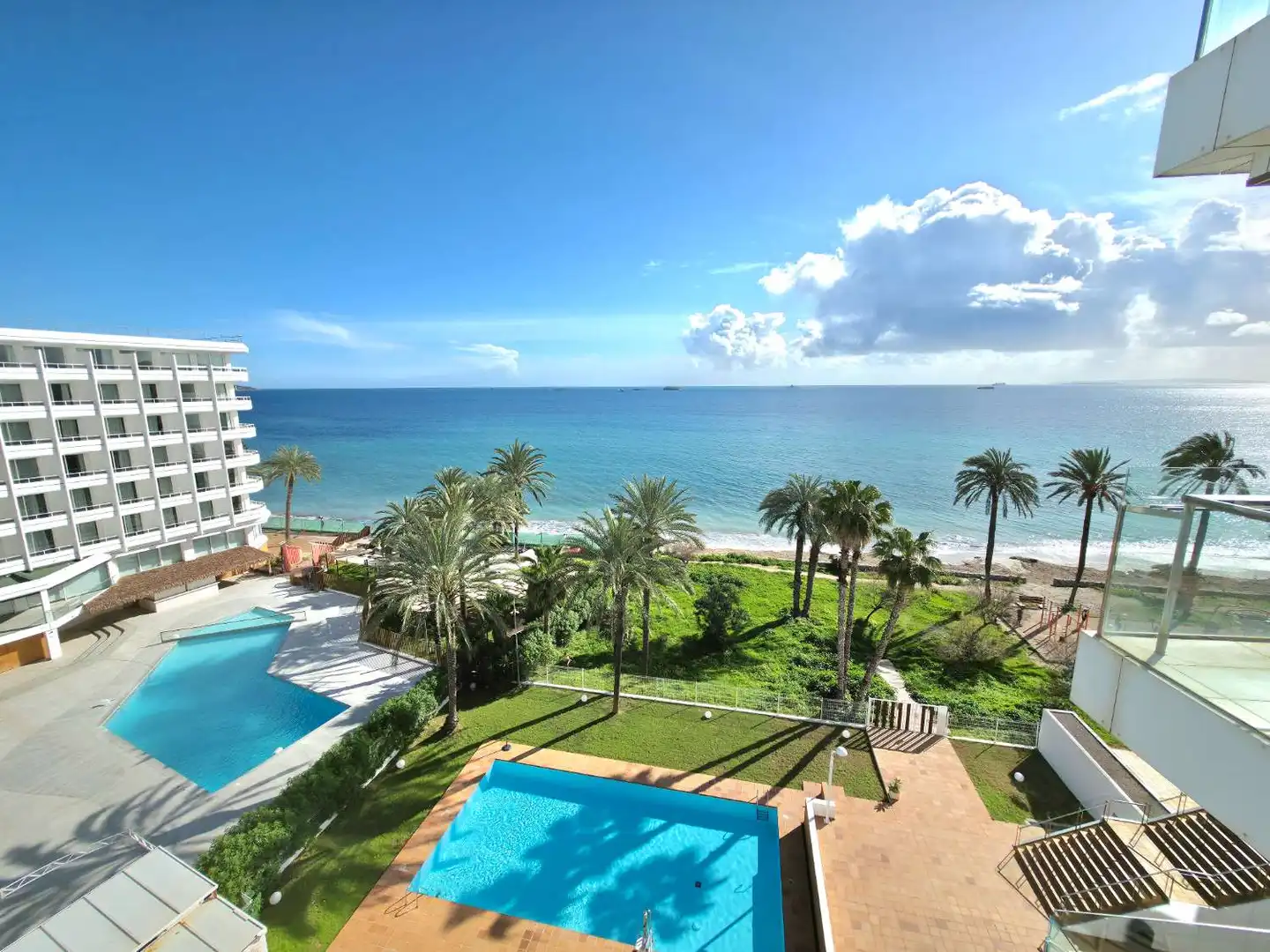 Garden of Apartments for sale in Eivissa  with Air Conditioner, Heating and Terrace
