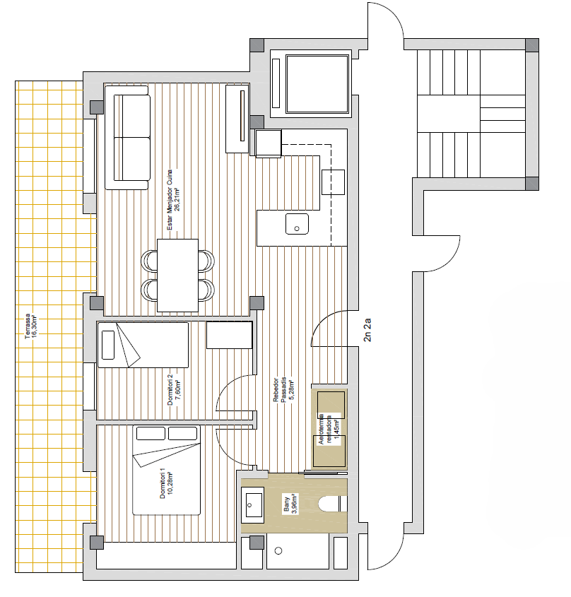 Piso en venta en Igualada con Calefacción, Terraza y Trastero