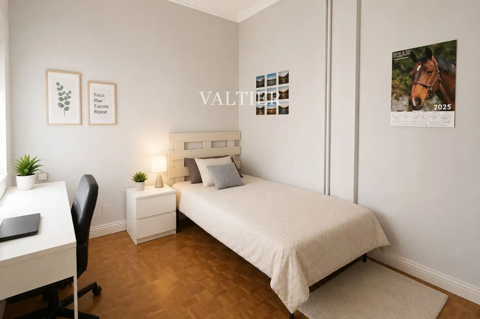 Bedroom of Flat for rent in Madrid  with Storage room and Furnished