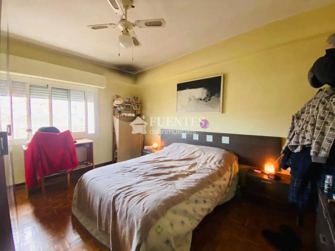 Schlafzimmer von Wohnung zum Verkauf in Alicante / Alacant mit Parkett und Terrasse