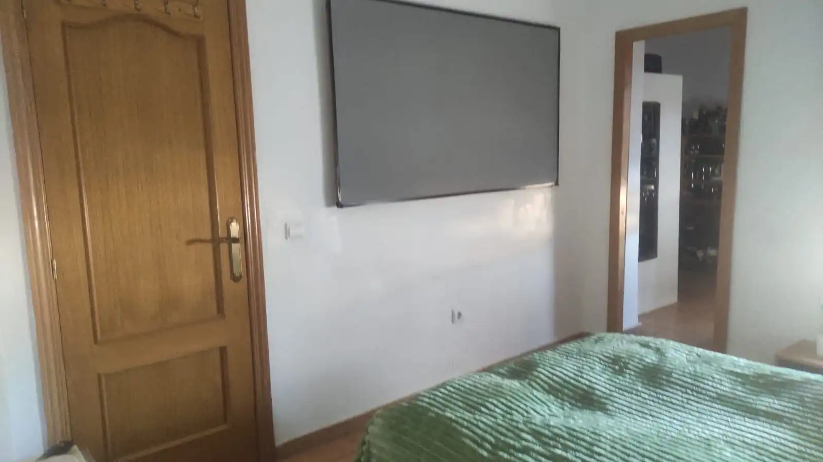 Schlafzimmer von Wohnung zum Verkauf in Aspe mit Möbliert und Ofen