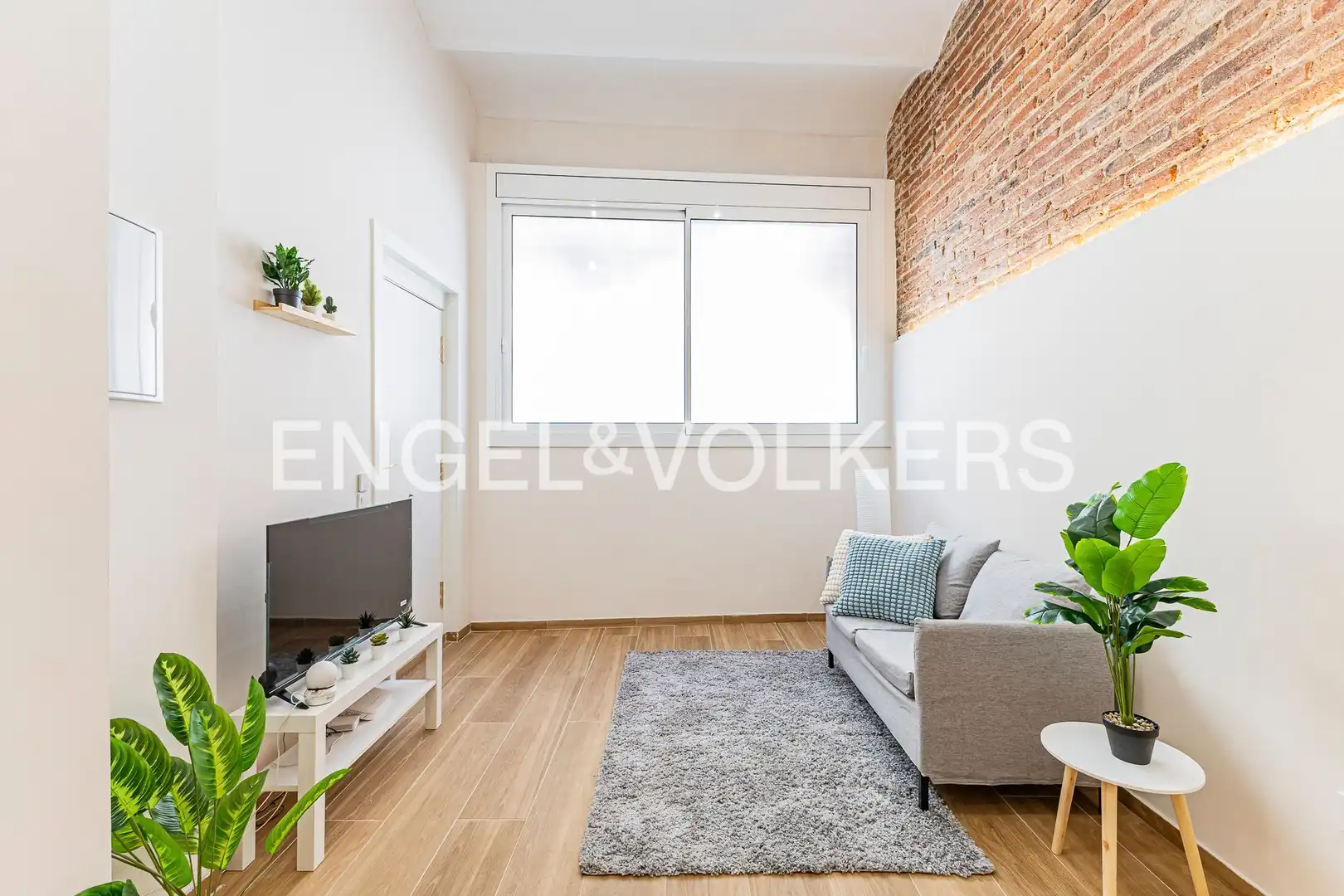Sala d'estar de Apartament en venda en Barcelona amb Aire condicionat i Calefacció