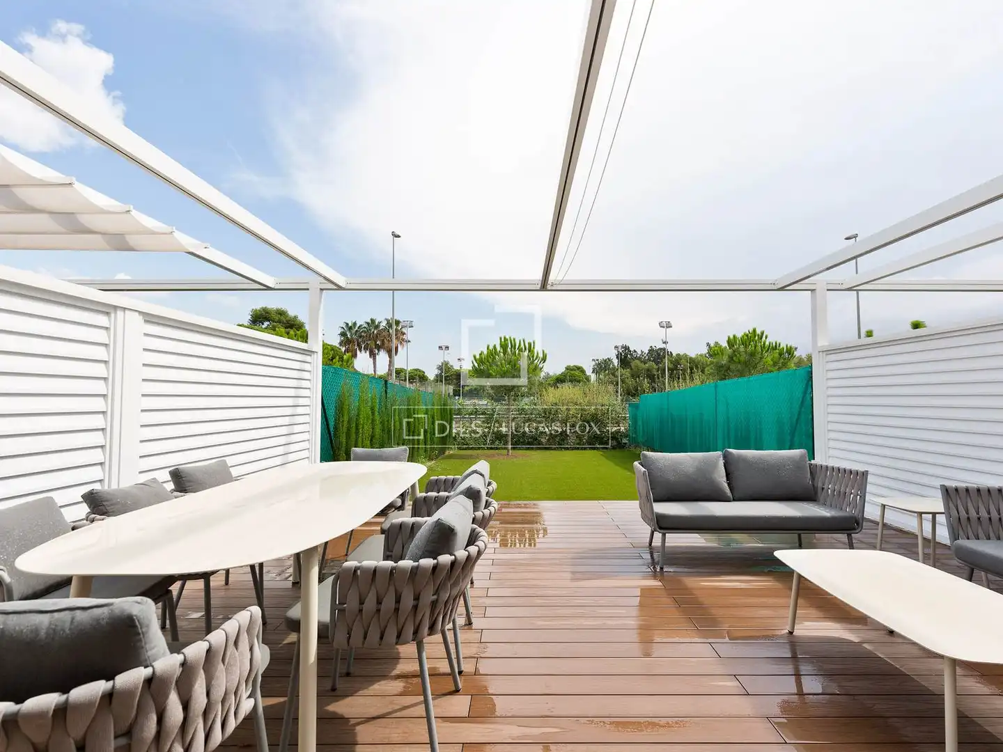 Terraza de Casa o chalet de alquiler en Gavà con Aire acondicionado, Calefacción y Jardín privado