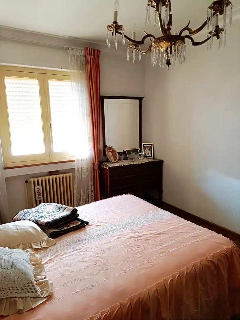 Bedroom of Flat for sale in Barruelo de Santullán  with Parquet flooring, Terrace and Furnished