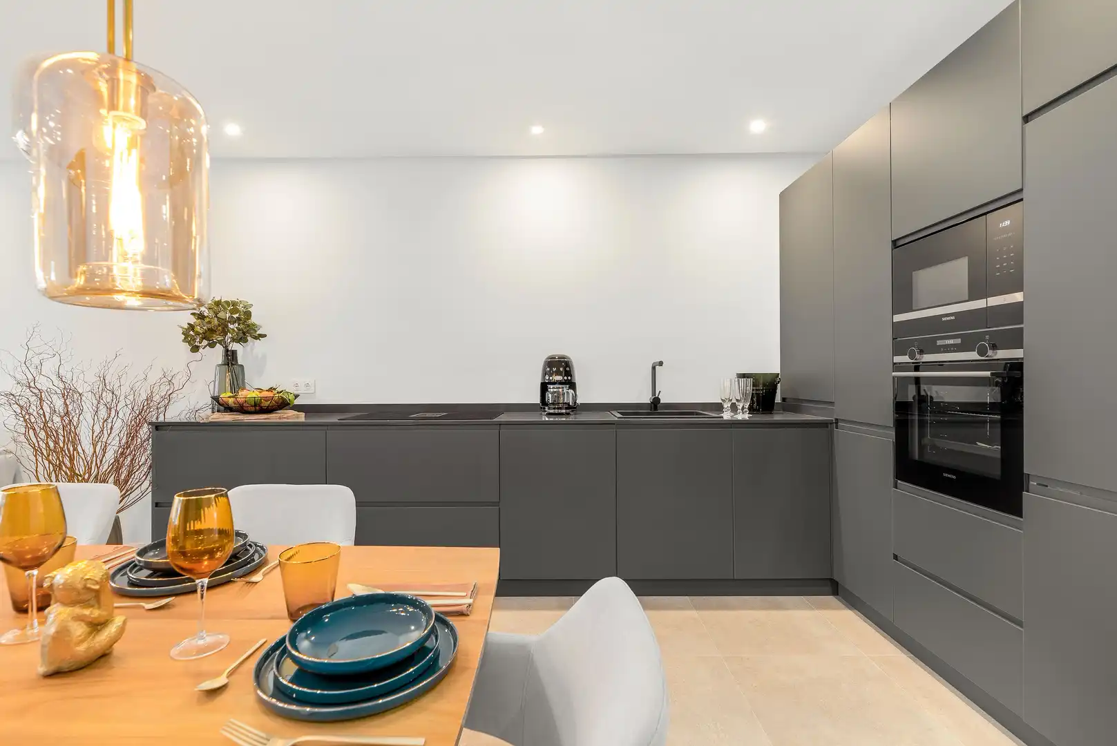 Cocina de Planta baja en venta en Estepona con Aire acondicionado, Calefacción y Parquet