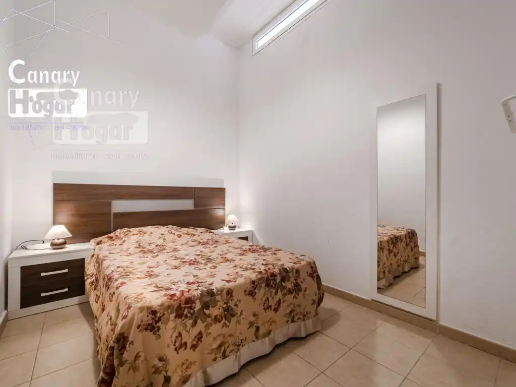 Dormitori de Casa o xalet de lloguer en Adeje amb Calefacció, Balcó i Piscina comunitària