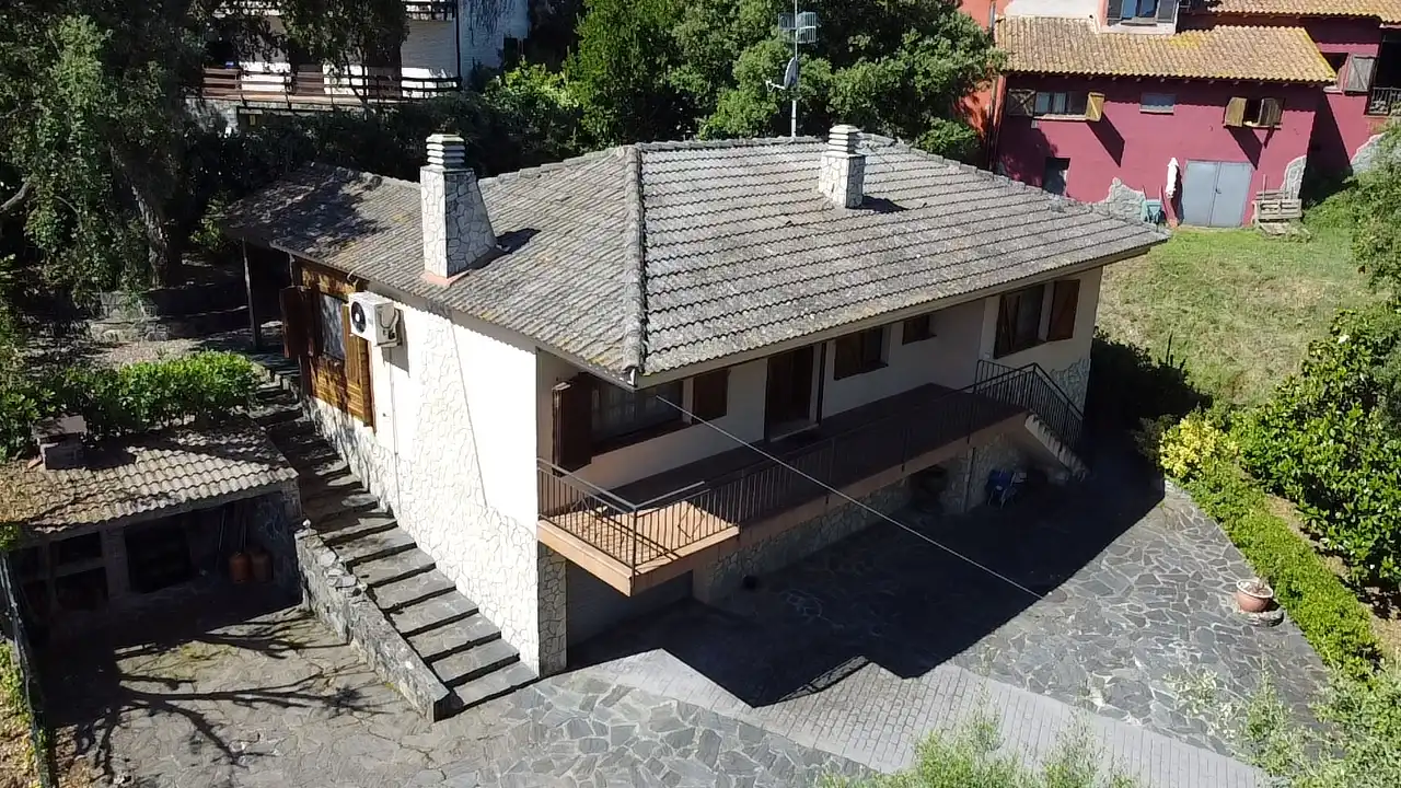Exterior view of Houses for sale in Sant Pere de Vilamajor  with Air Conditioner, Heating and Private garden