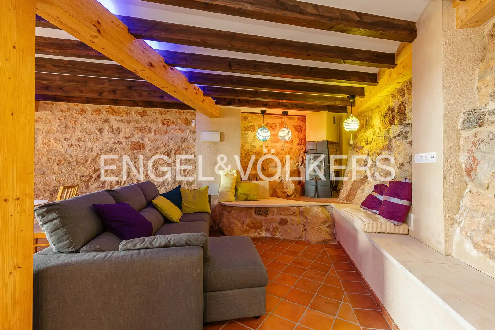 Living room of Houses for sale in Sigüenza  with Heating and Terrace