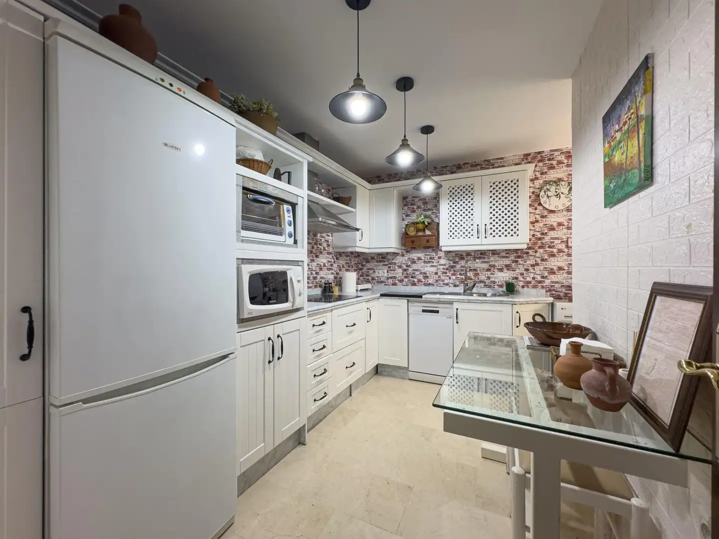 Cocina de Piso de alquiler en Córdoba con Aire acondicionado, Calefacción y Amueblado