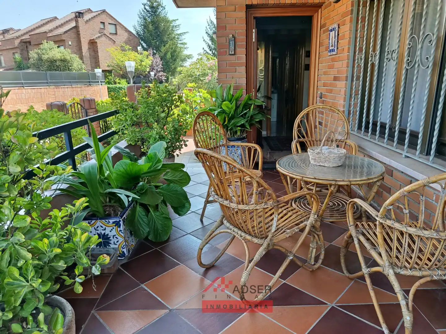 Terrace of Houses for sale in  Logroño  with Air Conditioner, Heating and Private garden