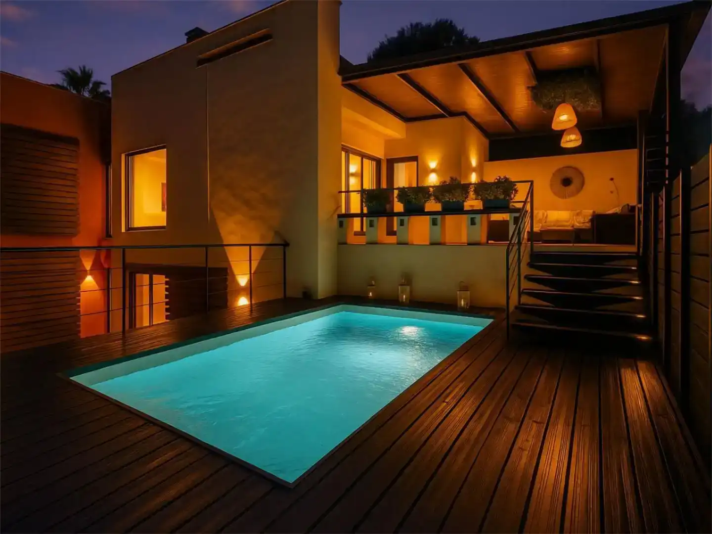 Piscina de Casa o xalet en venda en Benahavís amb Aire condicionat, Piscina i Balcó
