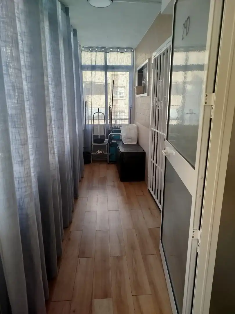 Terraza de Apartamento de alquiler en Torremolinos con Aire acondicionado, Amueblado y Piscina comunitaria
