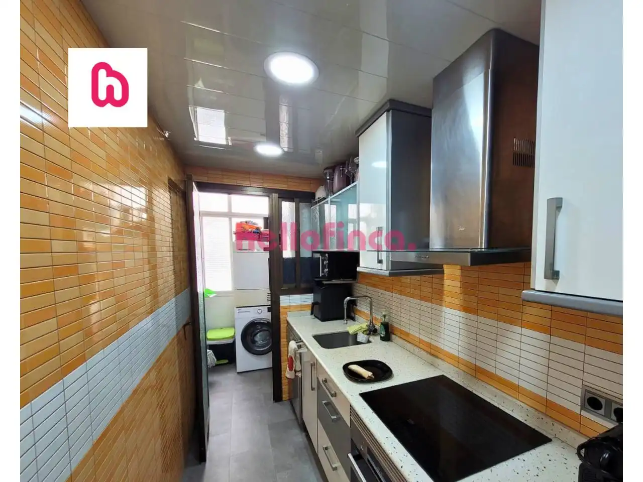 Kitchen of Flat for sale in Sant Boi de Llobregat  with Air Conditioner, Heating and Parquet flooring