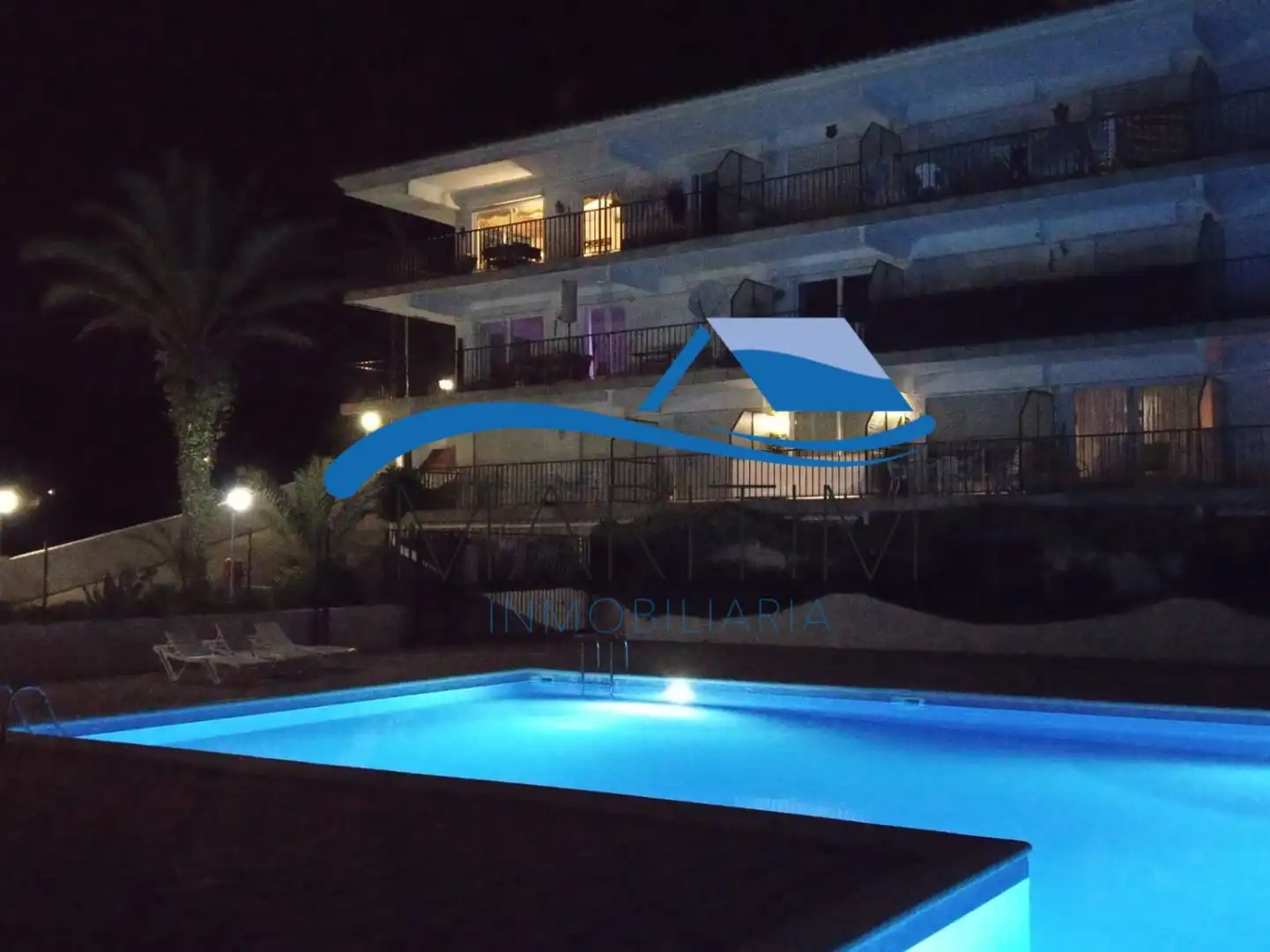 Swimming pool of Flat for sale in Tossa de Mar  with Heating, Balcony and Community pool