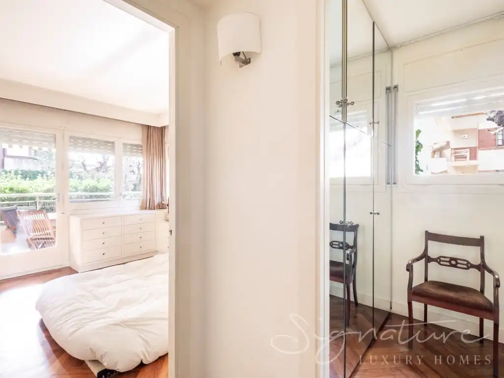 Bedroom of Ground floor for sale in Sant Cugat del Vallès  with Heating, Private garden and Terrace