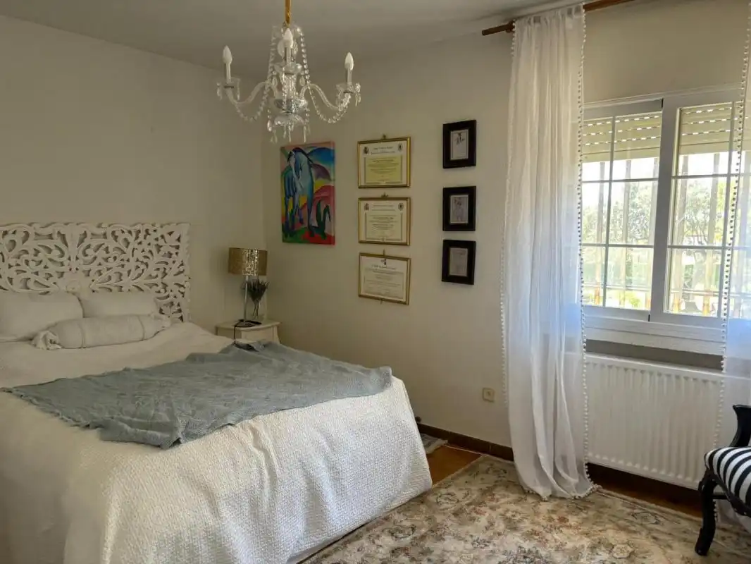 Habitación de Finca rústica en venta en El Escorial con Calefacción y Jardín privado
