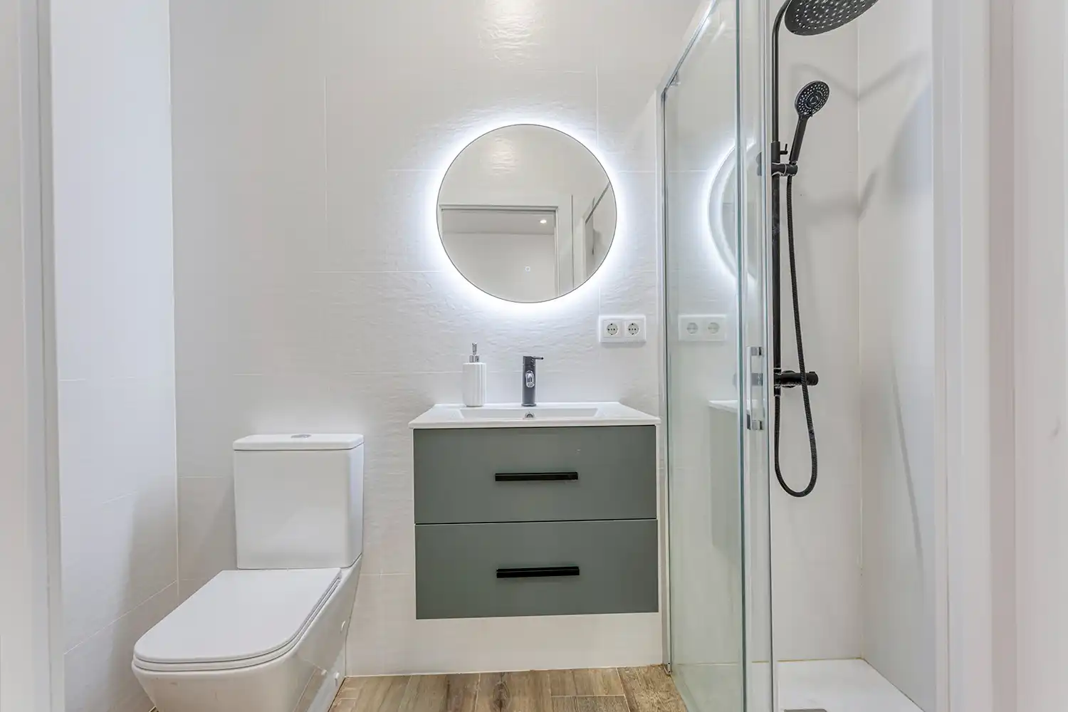 Baño de Casa o chalet en venta en Igualada con Aire acondicionado, Calefacción y Parquet
