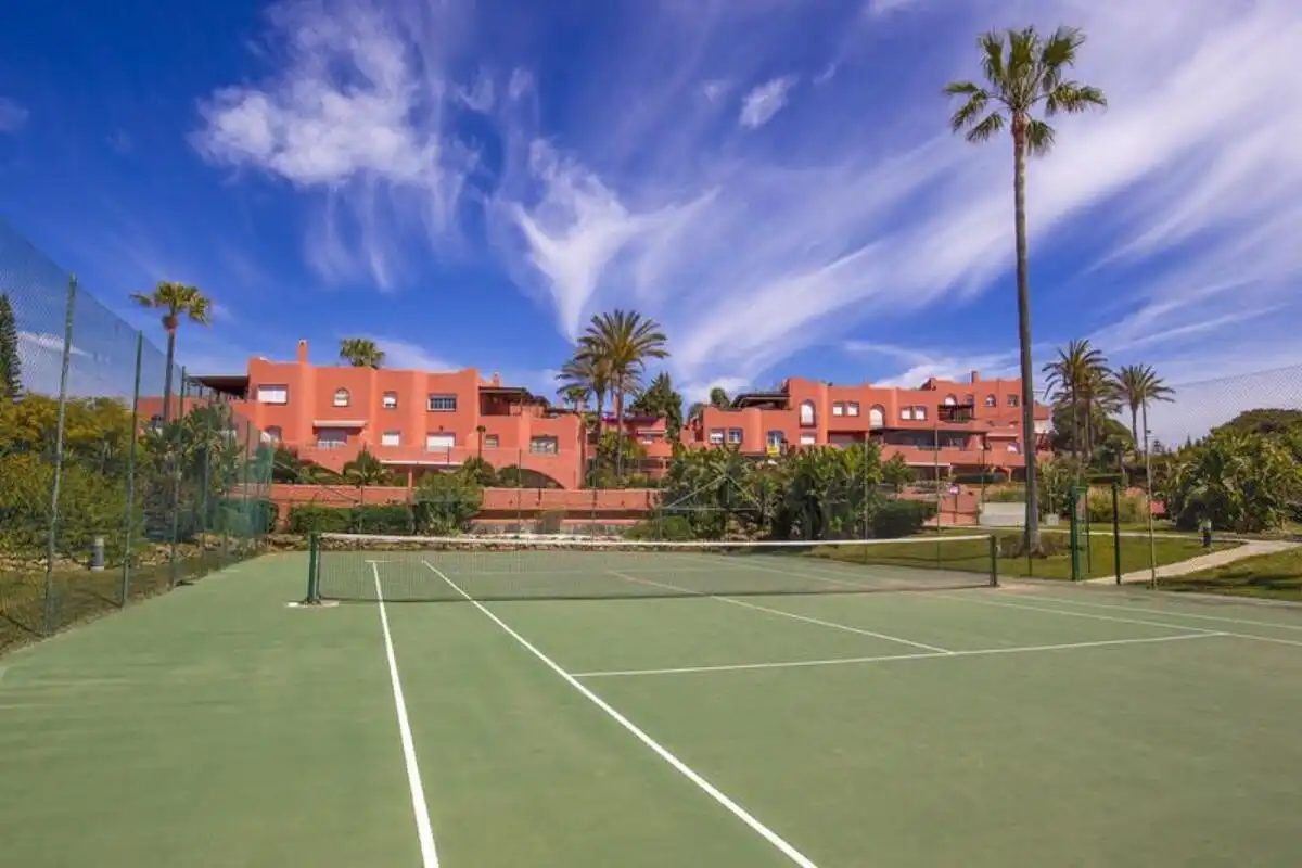 Exterior view of Ground floor for sale in Marbella  with Air Conditioner, Terrace and Swimming Pool