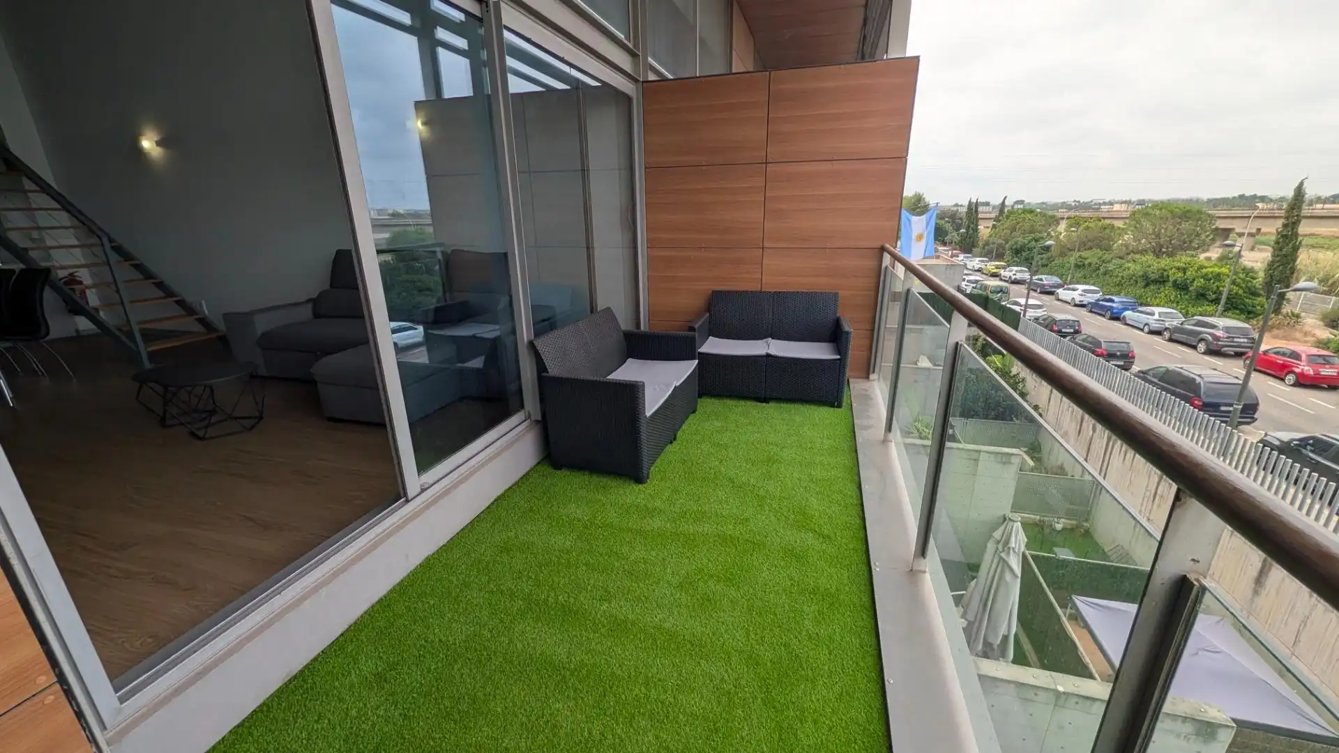 Terraza de Dúplex en venta en Valencia con Aire acondicionado, Terraza y Amueblado