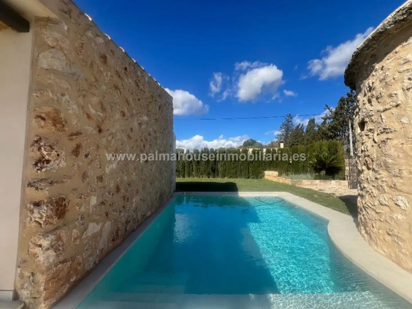 Piscina de Finca rústica de alquiler en Sencelles con Piscina, Amueblado y TV