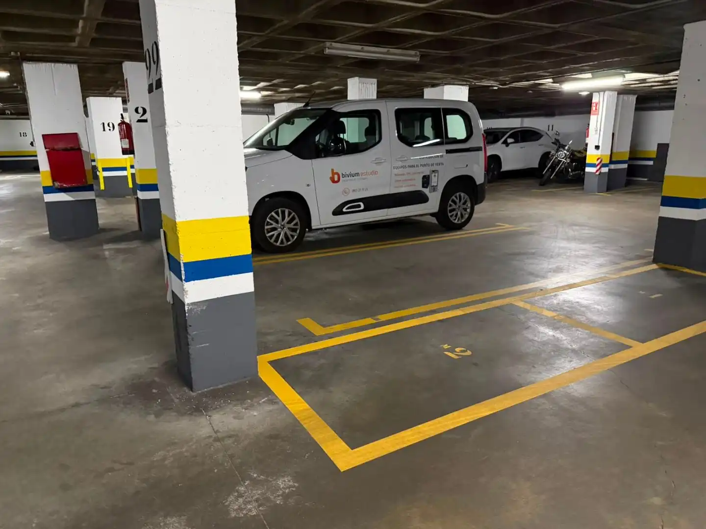 Parkplatz von Garage zur Miete in Valladolid