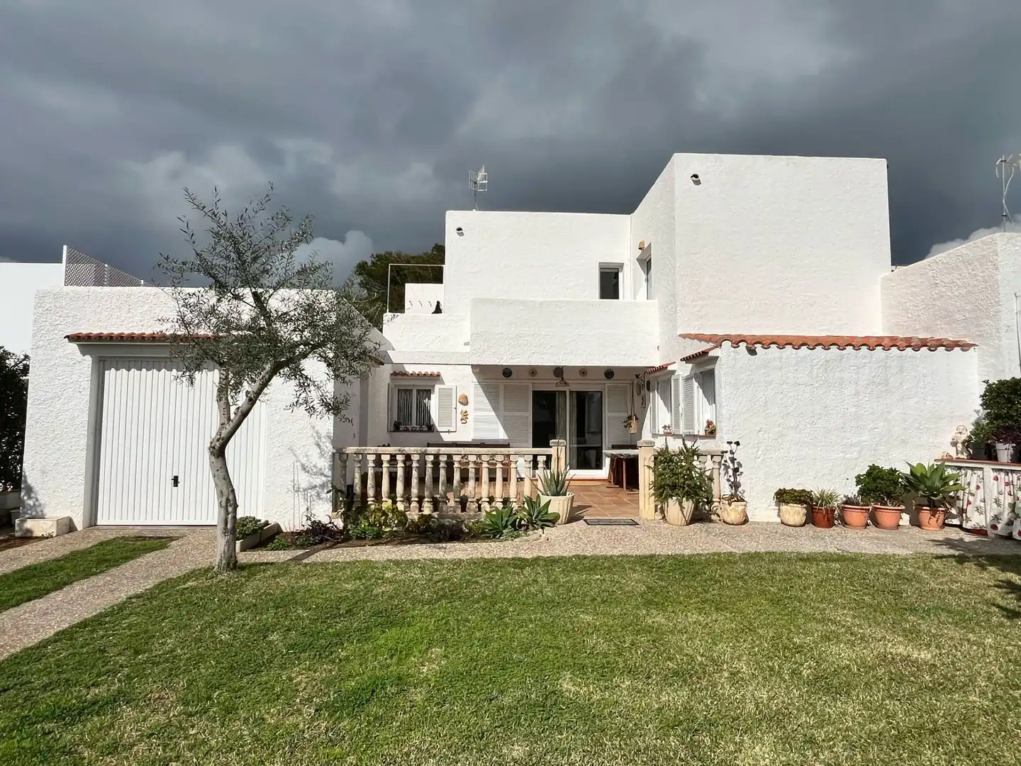Exterior view of Houses for sale in Ciutadella de Menorca  with Private garden and Terrace