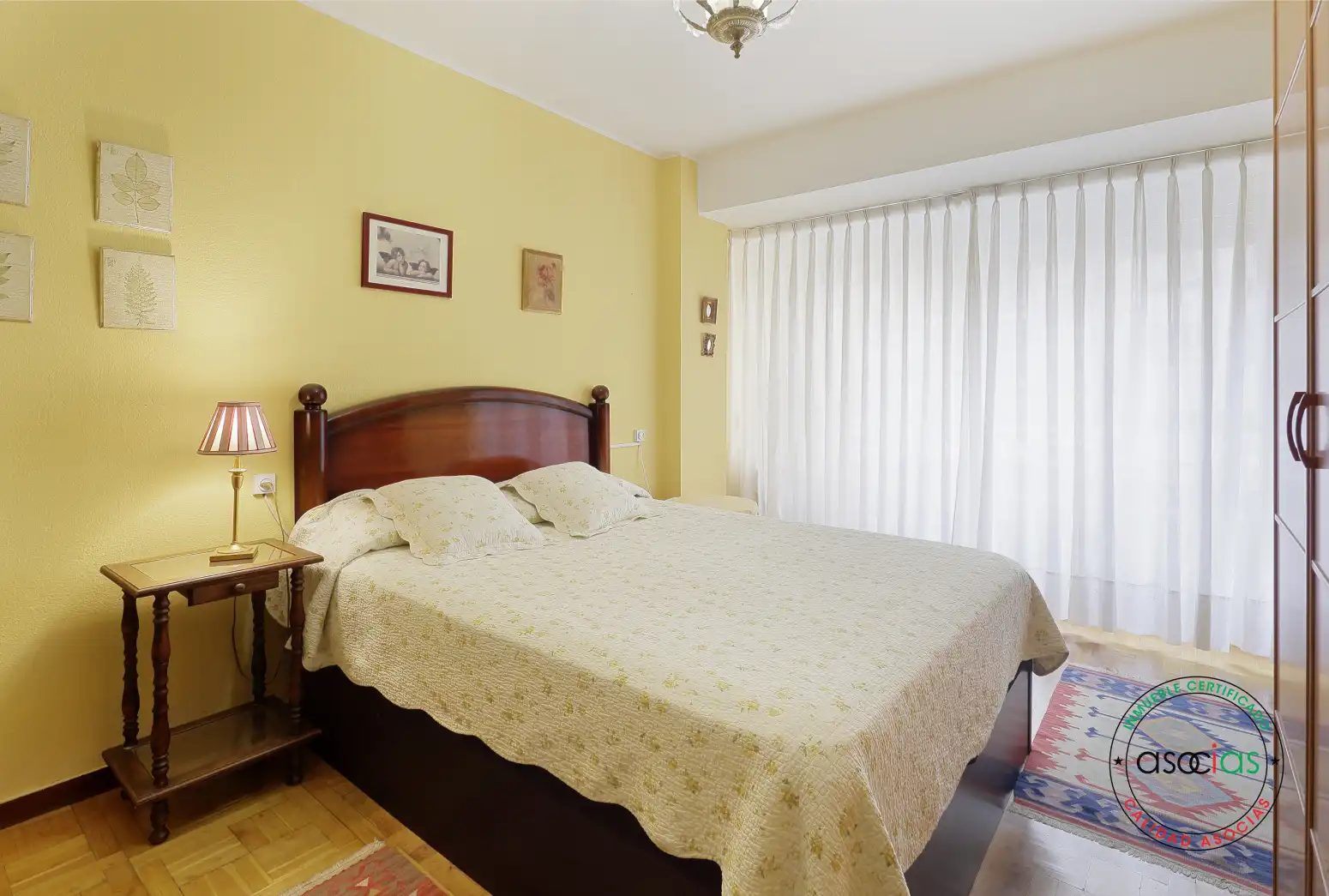 Bedroom of Flat for sale in Gijón   with Heating
