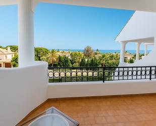 Terrace of Duplex to rent in Marbella  with Swimming Pool and Community pool