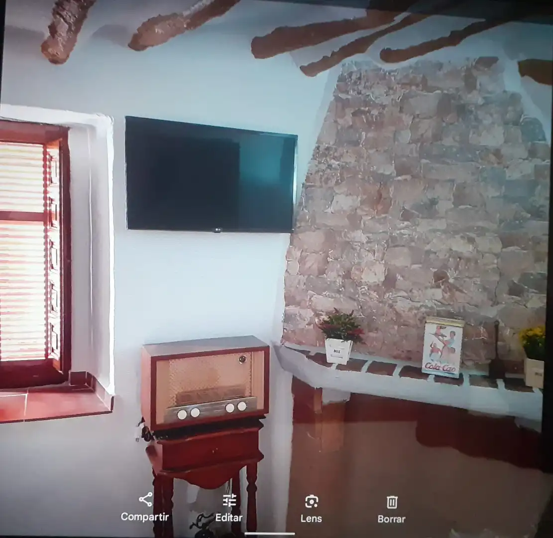 Sala de estar de Casa adosada de alquiler en Lanjarón con Amueblado