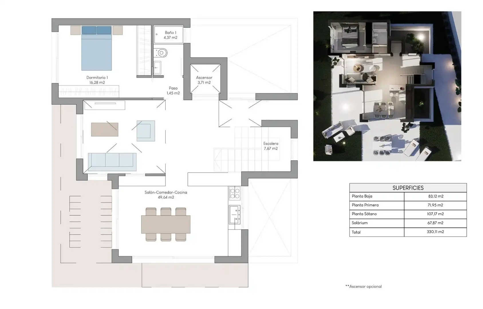 Chalet con piscina en venta en Balcón de Finestrat - Terra Marina, imagen 31