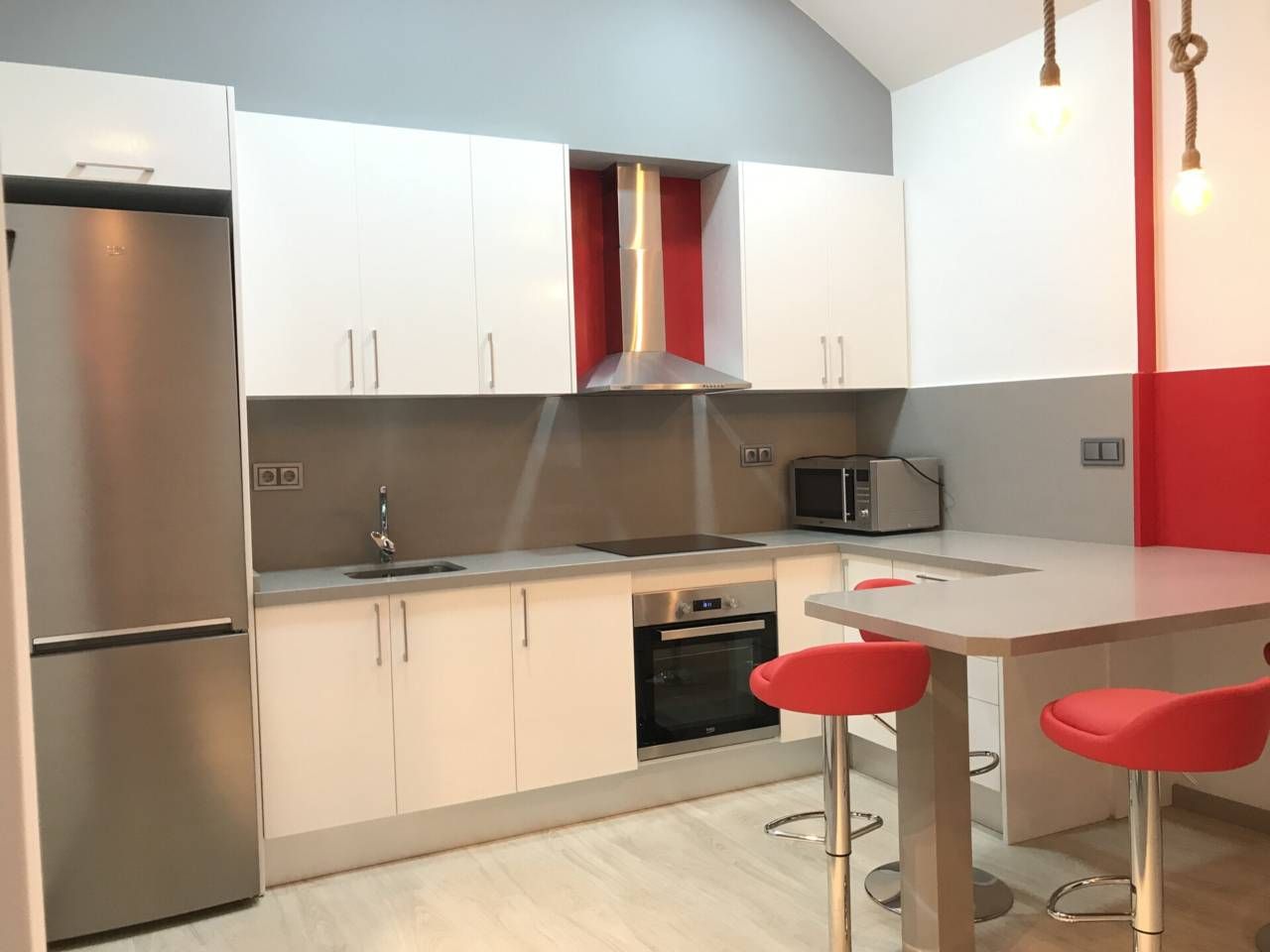 Cuina de Estudi en venda en  Barcelona Capital amb Parquet