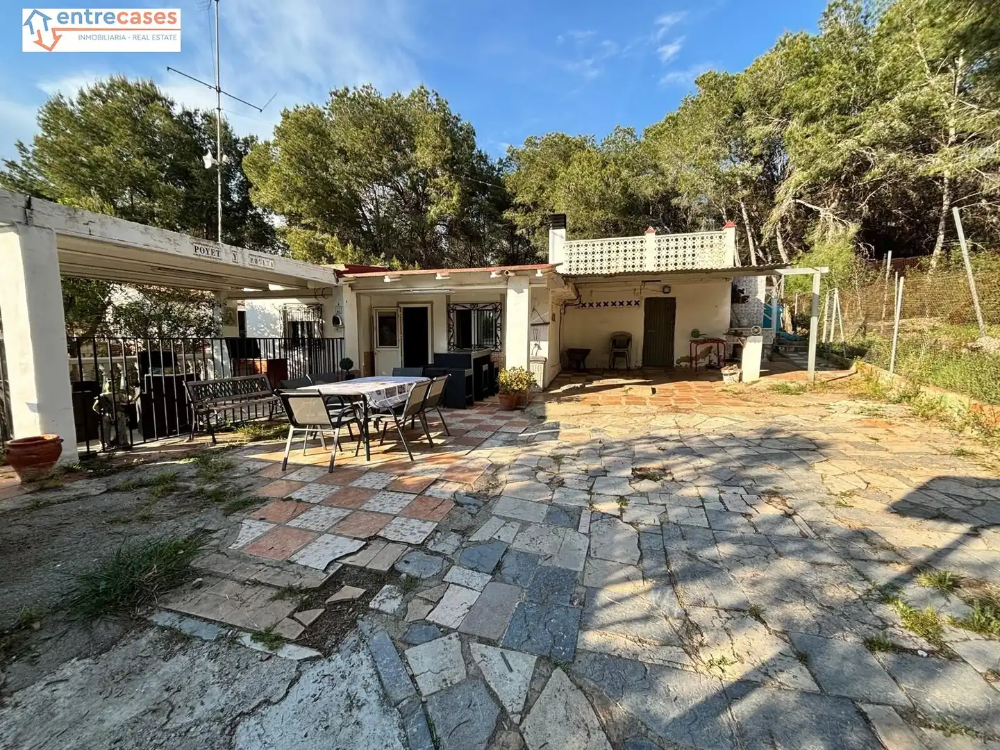 Jardí de Finca rústica en venda en Sagunto / Sagunt amb Aire condicionat, Terrassa i Piscina