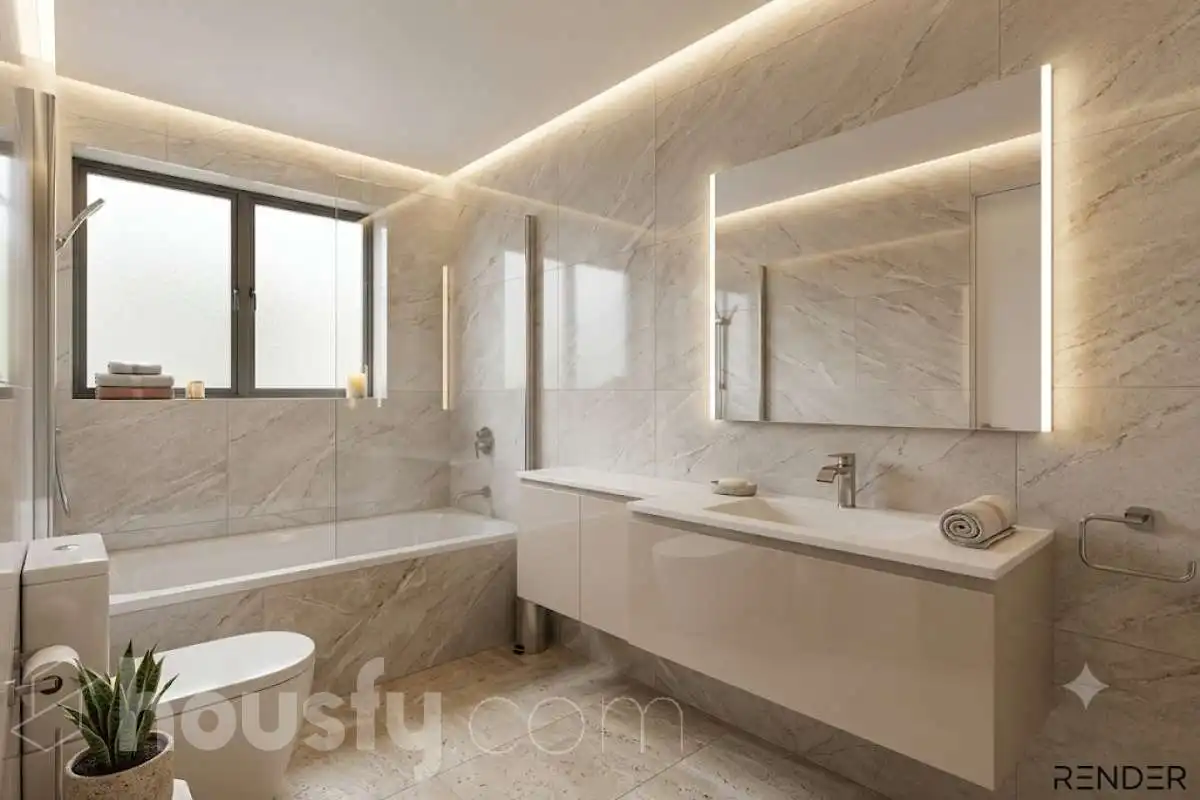 Baño de Casa adosada en venta en Santa Margarida I Els Monjos con Trastero