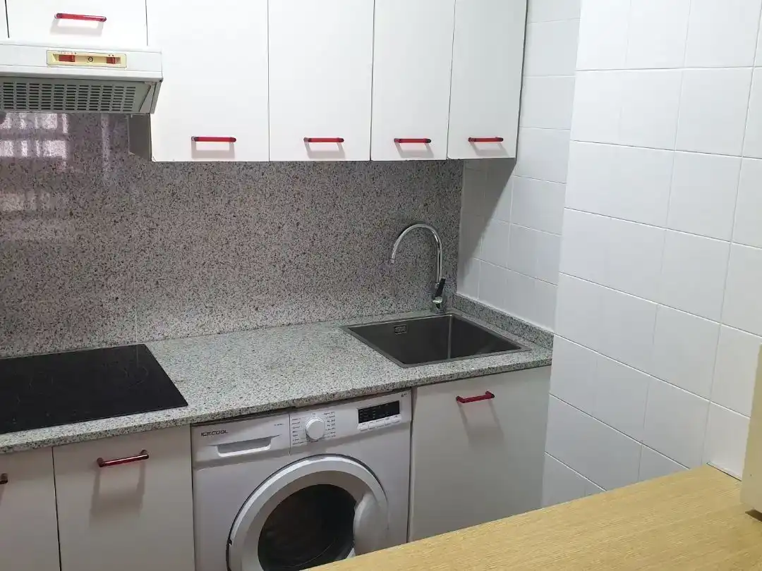 Kitchen of Apartments for rent in Vigo   with Parquet flooring and Furnished