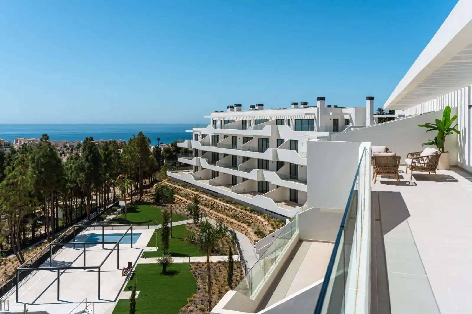 Penthouse with pool for sale in El Faro de Calaburra - Chaparral, imagen 23