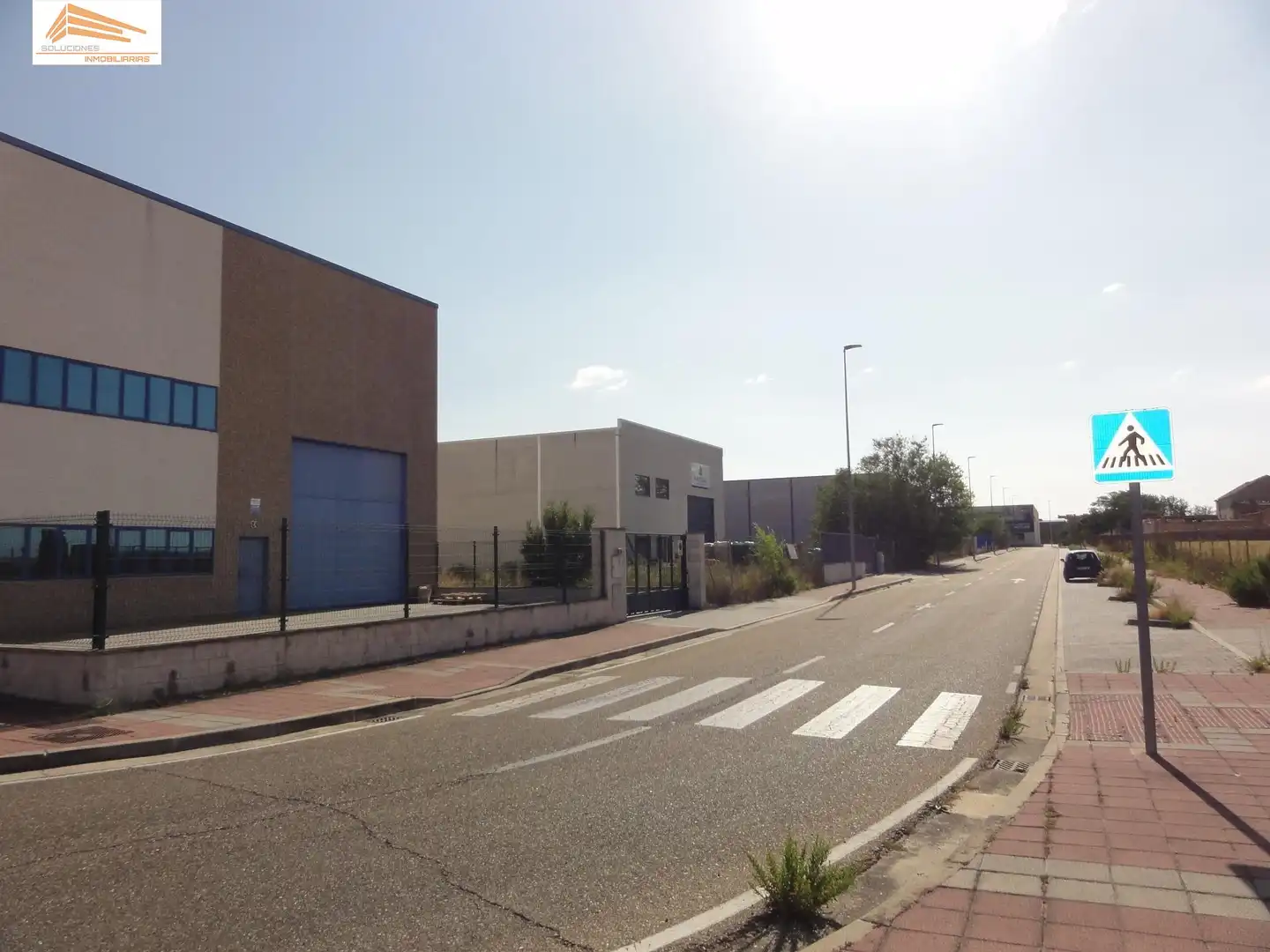Vista exterior de Terreny industrial en venda en Valladolid