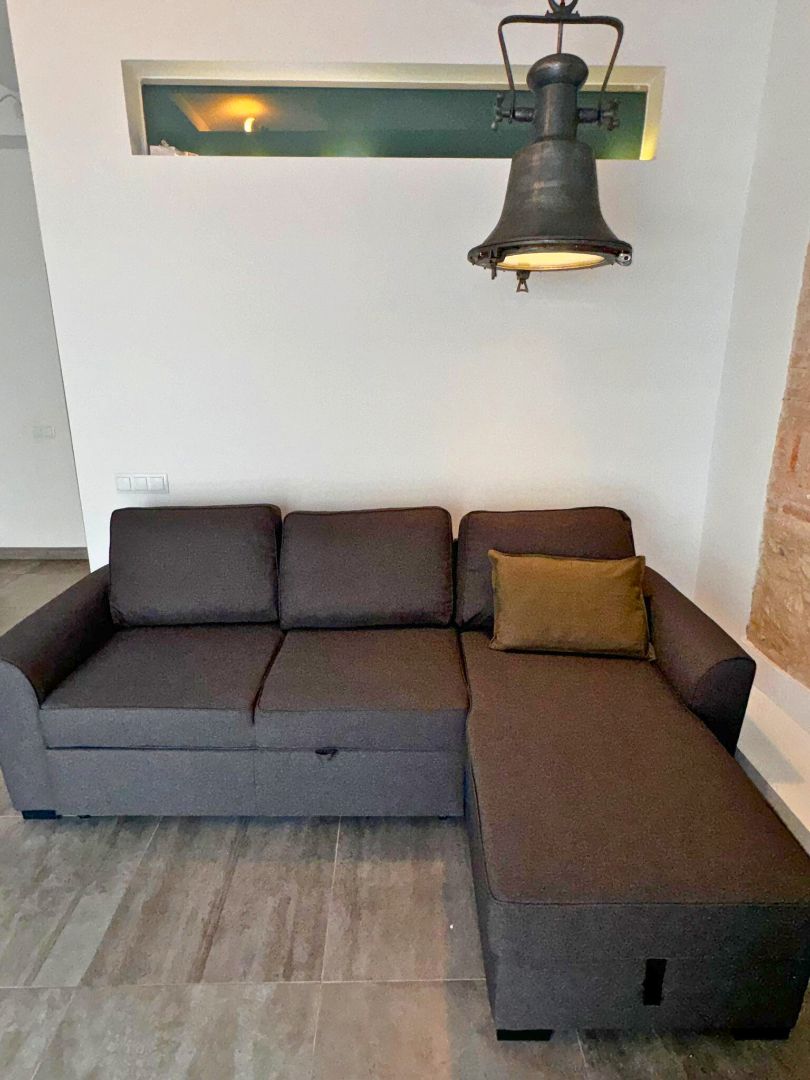 Sala d'estar de Pis de lloguer en  Barcelona Capital amb Aire condicionat, Calefacció i Parquet