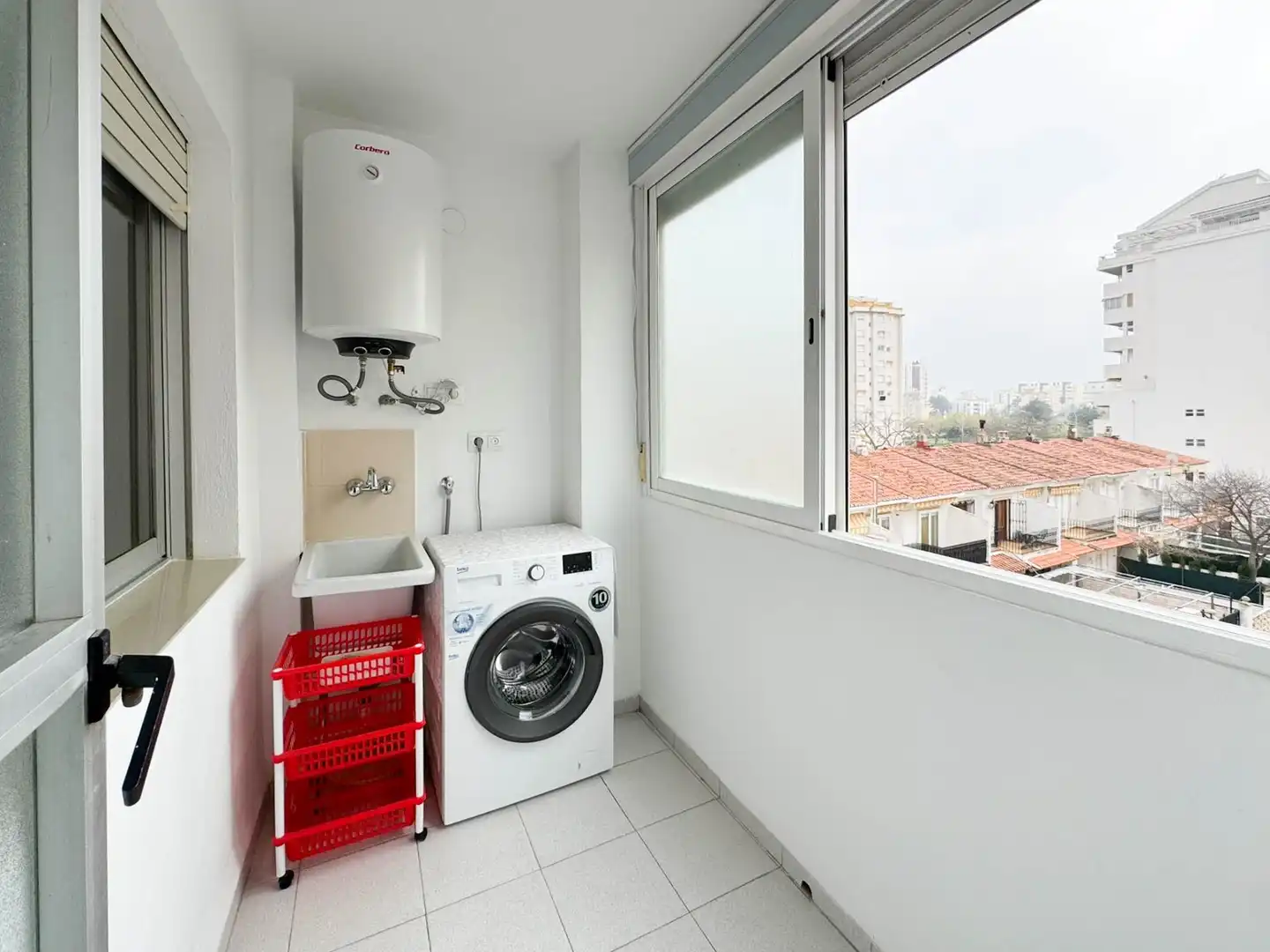 Terraza de Apartamento de alquiler en Playa de Gandia