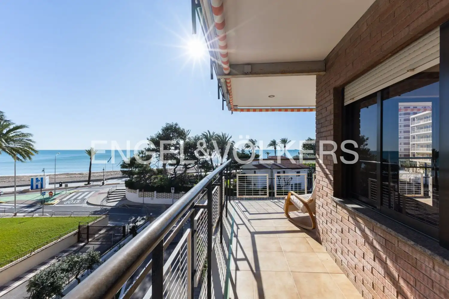 Exterior view of Flat for sale in Benicasim / Benicàssim  with Air Conditioner, Heating and Private garden