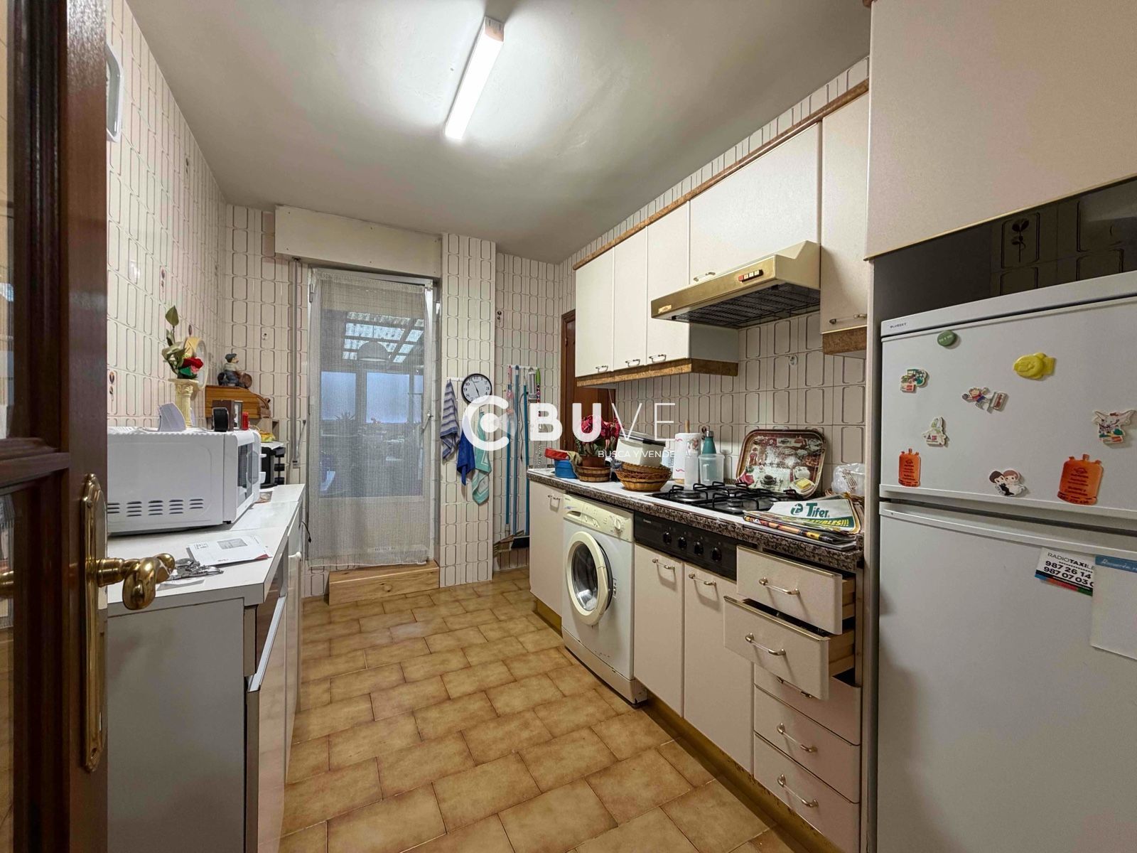 Kitchen of Flat for sale in León Capital   with Heating, Terrace and Storage room